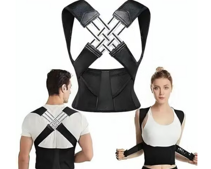 Posture Corrector Free Size Designed to provide exceptional Back Straight And Shoulder Support Belt