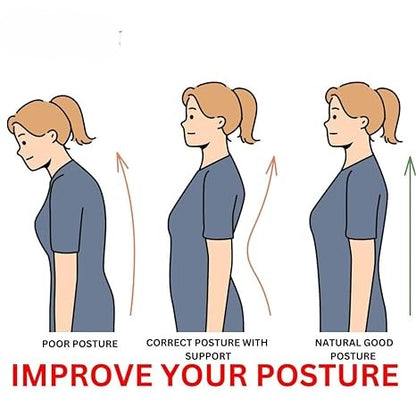 Posture Corrector Free Size Designed to provide exceptional Back Straight And Shoulder Support Belt