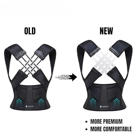 Posture Corrector Free Size Designed to provide exceptional Back Straight And Shoulder Support Belt
